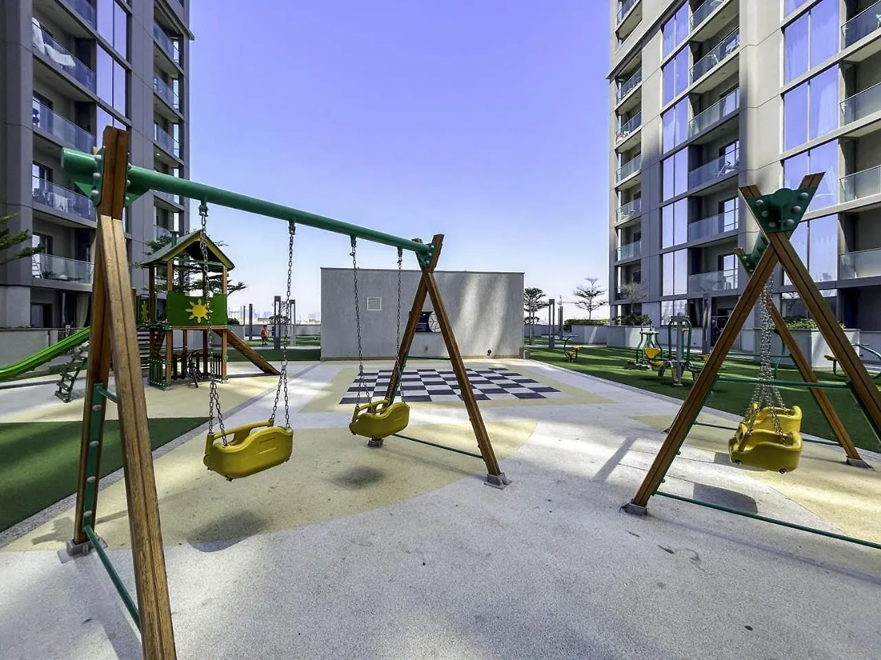 New 2Br With Pool And Gym In Green Sobha Community 迪拜